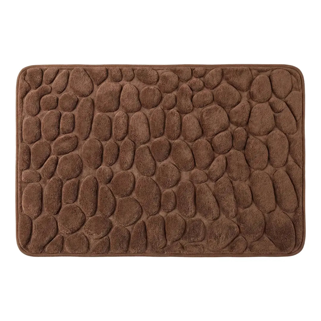 A&L Bath °01 Pebble Bath Mat - Non Slip Memory Foam