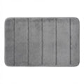 A&L Bath °03 Striped Memory Foam Bath Mat - Non Slip and Absorbent