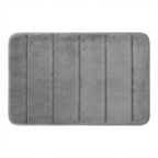 A&L Bath °03 Striped Memory Foam Bath Mat - Non Slip and Absorbent