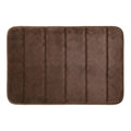 A&L Bath °03 Striped Memory Foam Bath Mat - Non Slip and Absorbent