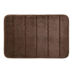 A&L Bath °03 Striped Memory Foam Bath Mat - Non Slip and Absorbent