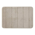 A&L Bath °03 Striped Memory Foam Bath Mat - Non Slip and Absorbent