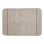 A&L Bath °03 Striped Memory Foam Bath Mat - Non Slip and Absorbent