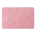 A&L Bath °04 Non Slip Bath Mat – Geometric Patterned Microfibre