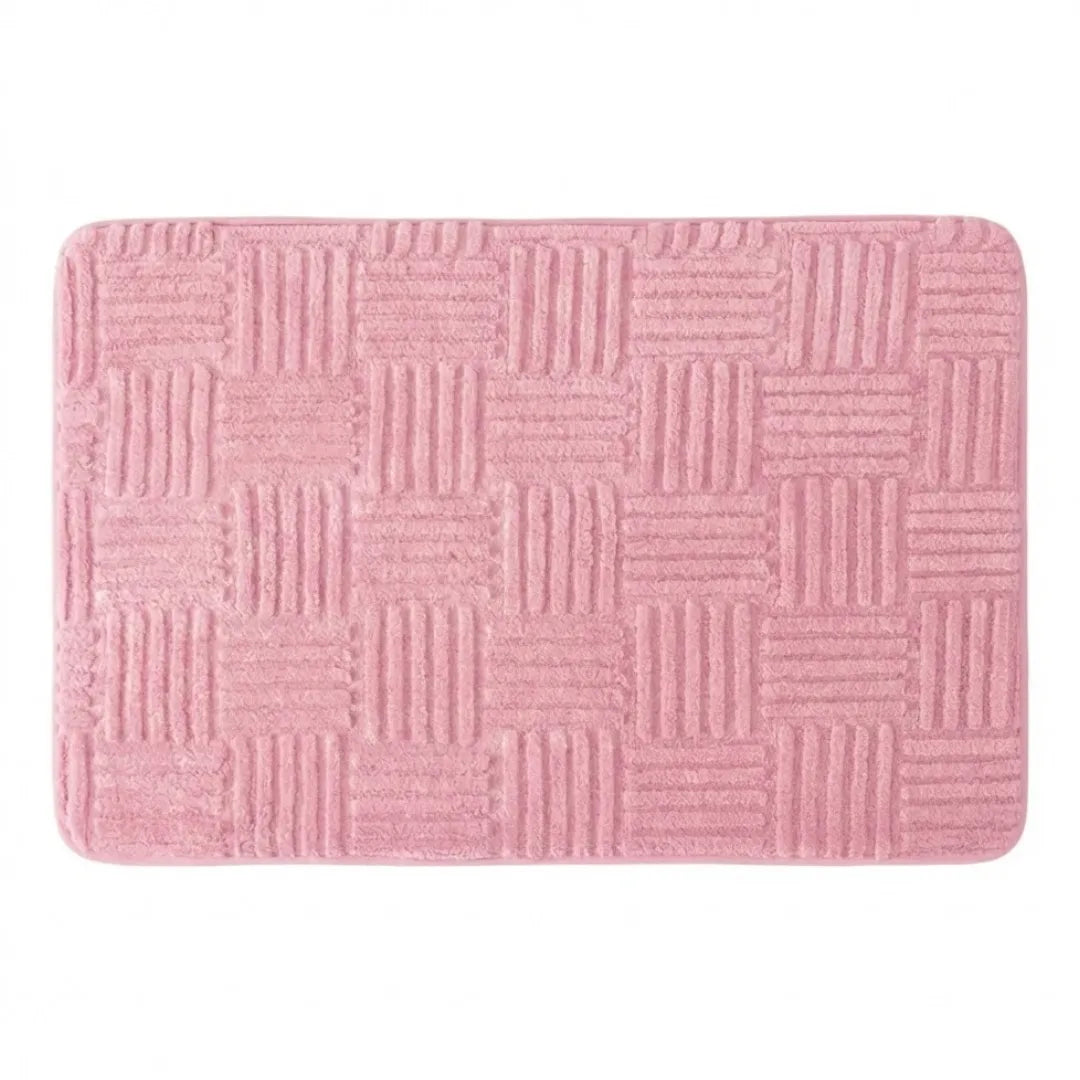 A&L Bath °04 Non Slip Bath Mat – Geometric Patterned Microfibre
