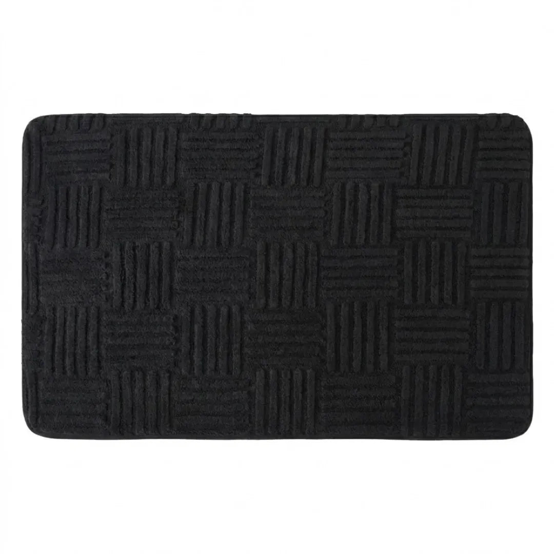 A&L Bath °04 Non Slip Bath Mat – Geometric Patterned Microfibre