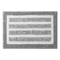 A&L Bath °19 Striped Non Slip Bath Mat – Absorbent Bathroom Mat