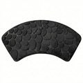 A&L Bath °31 Curved Non Slip Bath Mat - Absorbent Pebble Design