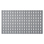 A&L Bath °39 Striped PVC Bath Mat - Non Slip Shower Mat