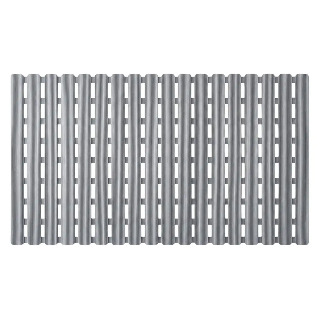 A&L Bath °39 Striped PVC Bath Mat - Non Slip Shower Mat