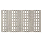 A&L Bath °39 Striped PVC Bath Mat - Non Slip Shower Mat