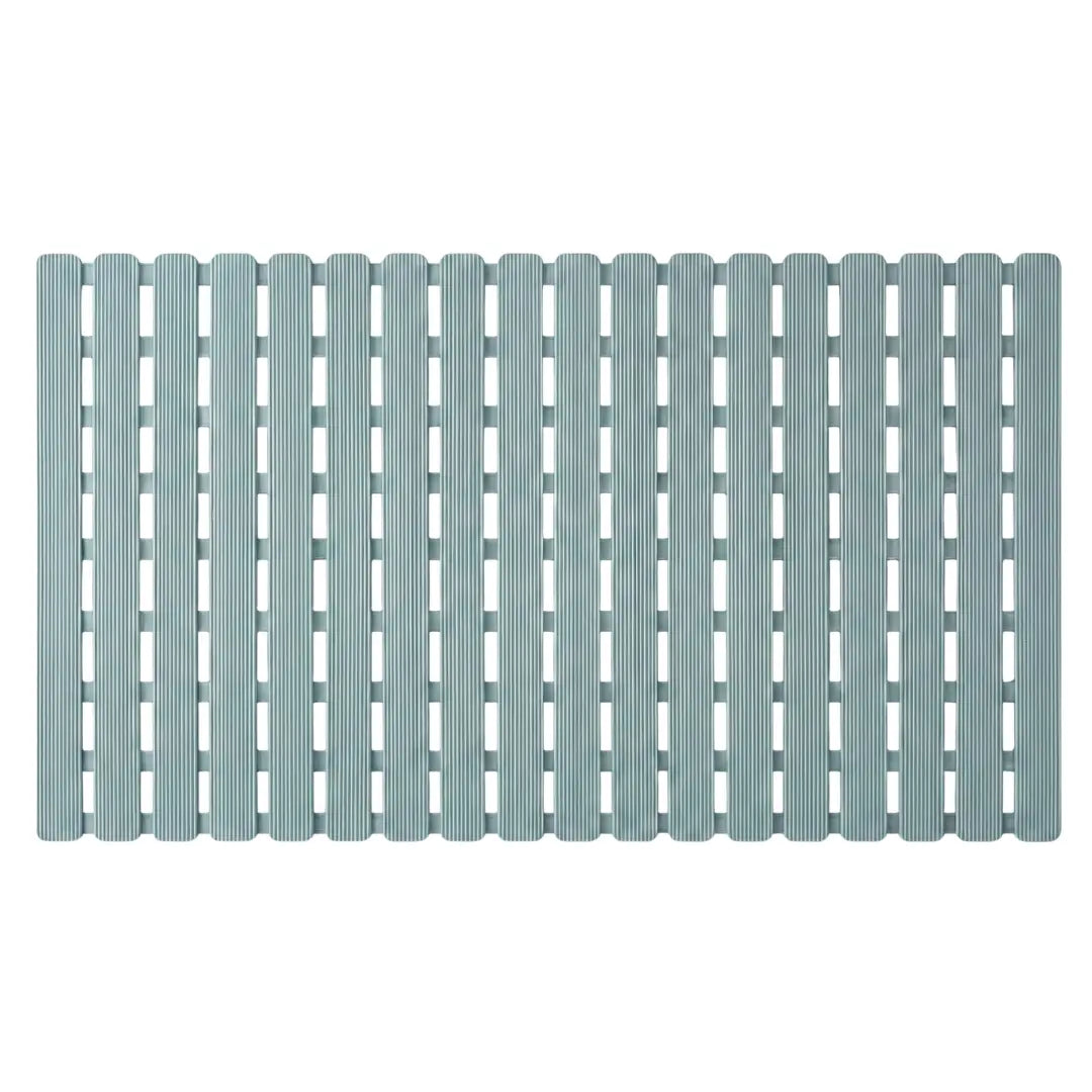A&L Bath °39 Striped PVC Bath Mat - Non Slip Shower Mat