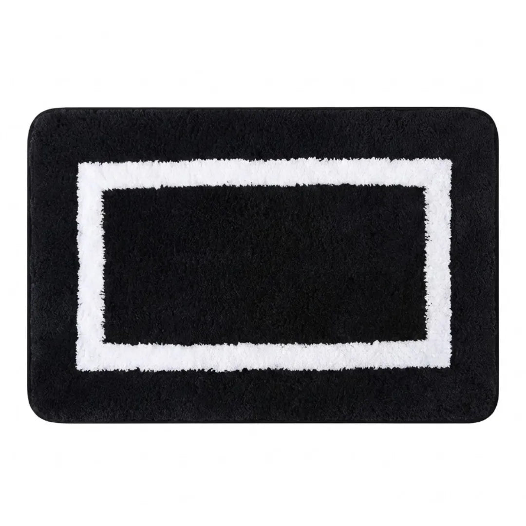 A&L Bath °40 Geometric Non Slip Bath Mat - Absorbent Microfibre