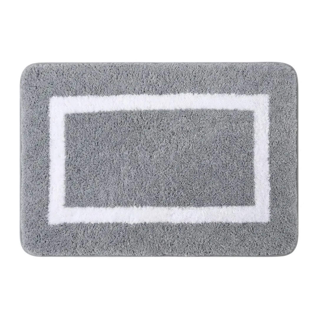 A&L Bath °40 Geometric Non Slip Bath Mat - Absorbent Microfibre