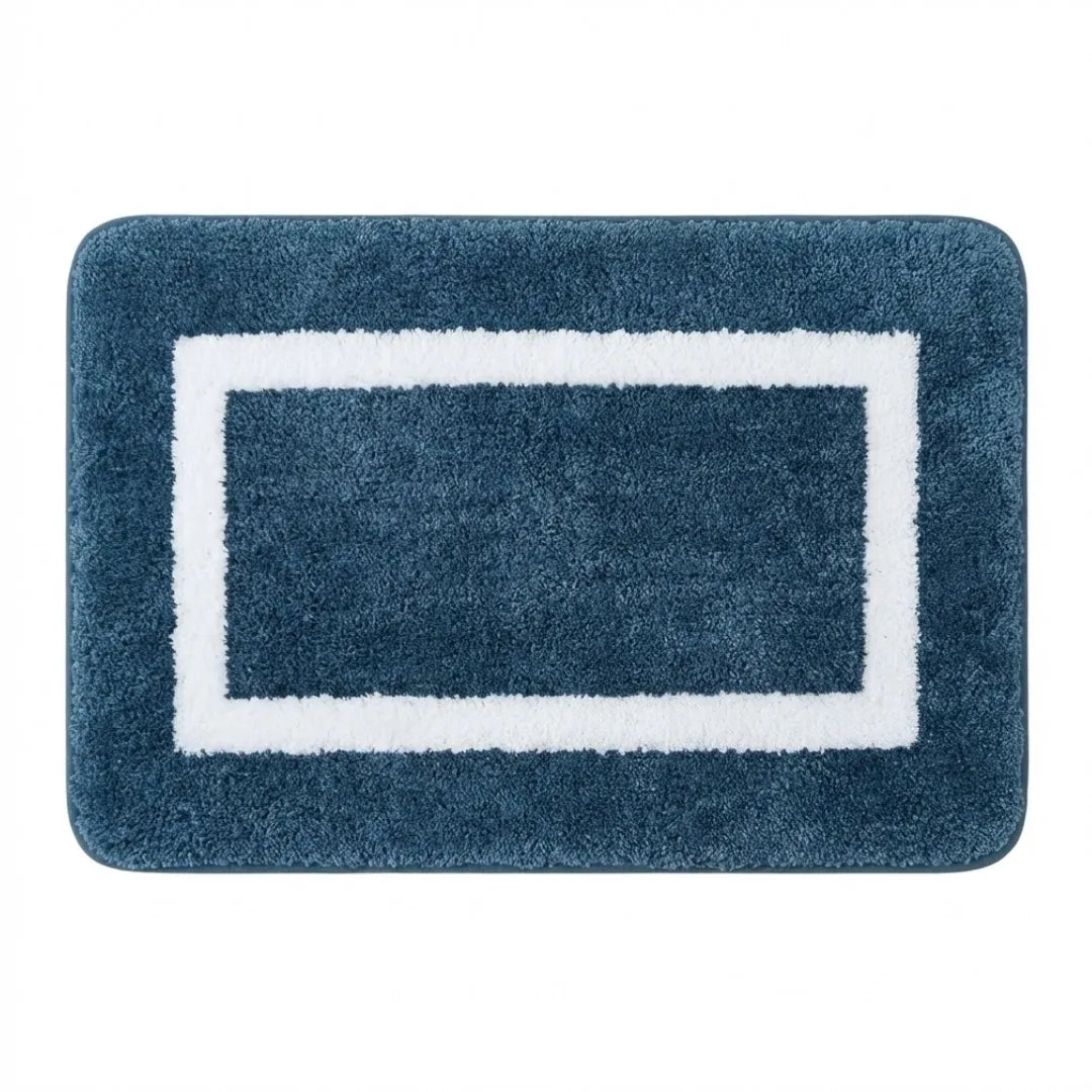 A&L Bath °40 Geometric Non Slip Bath Mat - Absorbent Microfibre