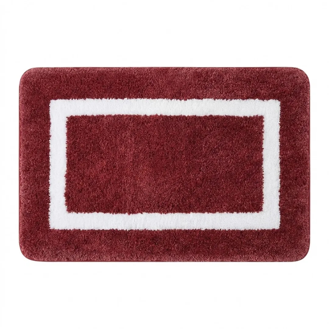 A&L Bath °40 Geometric Non Slip Bath Mat - Absorbent Microfibre