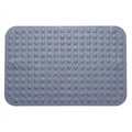 A&L Bath °52 Grey Non Slip Bath Mat - PVC Shower Mat with Suction Cups