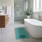 A&L Bath °58 Non Slip Bath Mat - Textured Shower Mat with Suction Cups