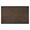 A&L Mat °01 Geometric Striped Doormat – Non Slip Indoor Outdoor Mat
