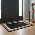 A&L Mat °02 Black Entrance Doormat – Non Slip for Indoor Use