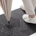 A&L Mat °03 Geometric Doormat – Non Slip Indoor and Outdoor Mat