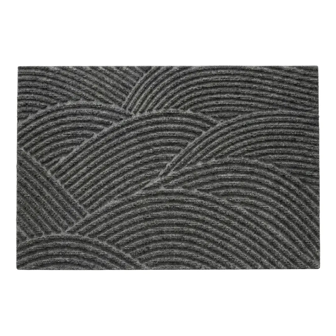 A&L Mat °04 Indoor Outdoor Doormat - Non Slip Textured Wave Design