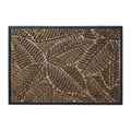 A&L Mat °06 Leaf Pattern Doormat - Non Slip Indoor Outdoor Mat