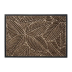 A&L Mat °06 Leaf Pattern Doormat - Non Slip Indoor Outdoor Mat