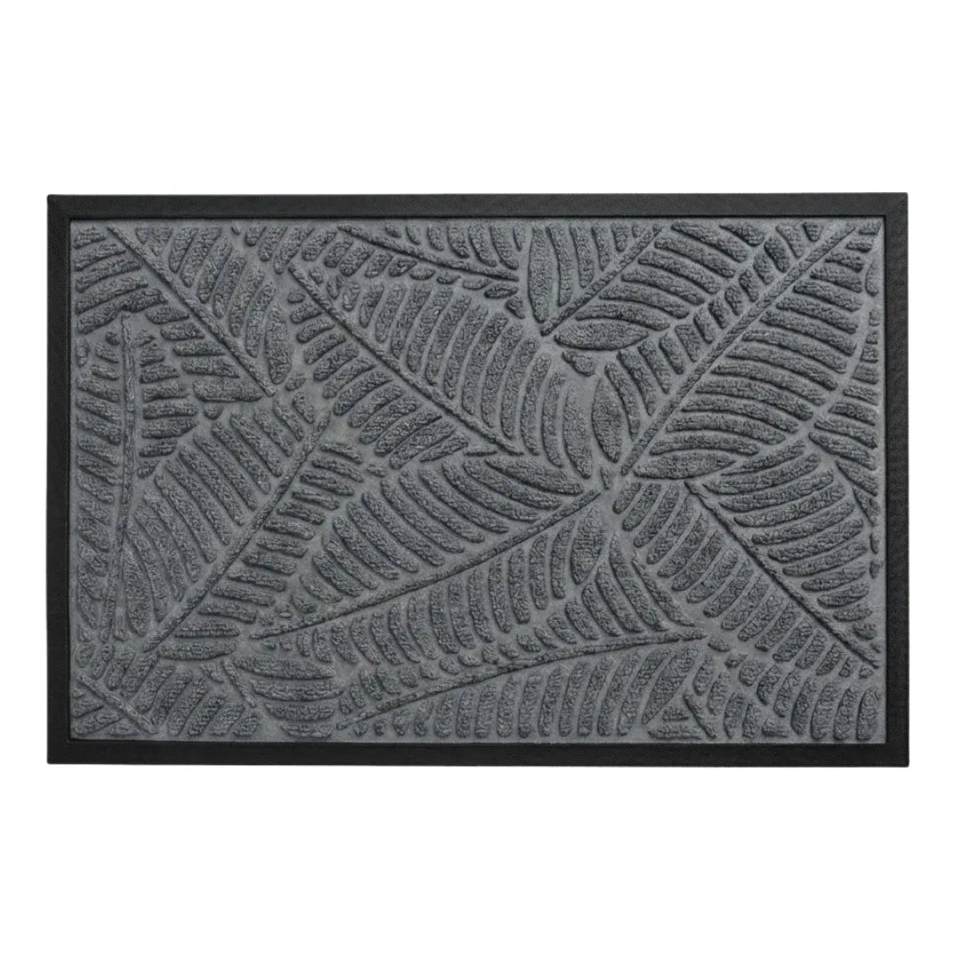 A&L Mat °06 Leaf Pattern Doormat - Non Slip Indoor Outdoor Mat