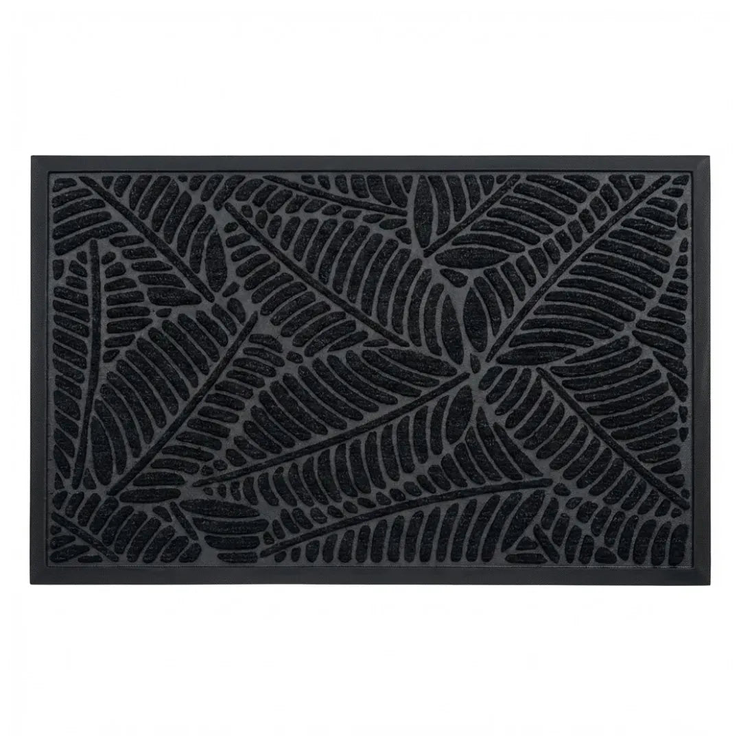 A&L Mat °06 Leaf Pattern Doormat - Non Slip Indoor Outdoor Mat