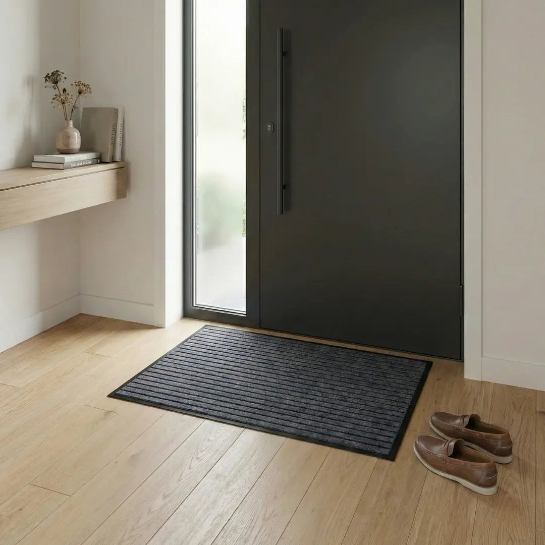 A&L Mat °07 Striped Entrance Doormat – Durable Non Slip for Indoor Use