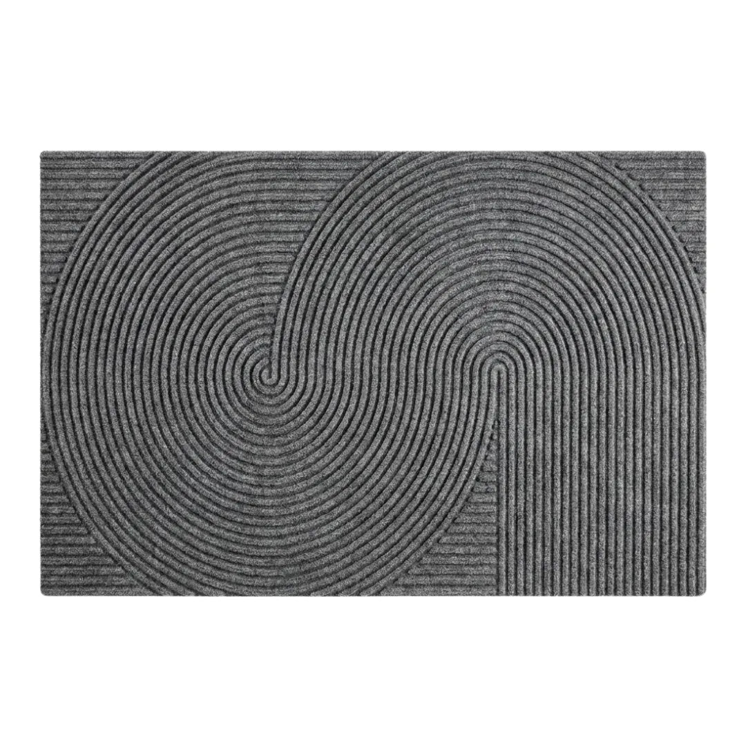 A&L Mat °10 Geometric Indoor Outdoor Doormat – Non Slip Entrance Mat