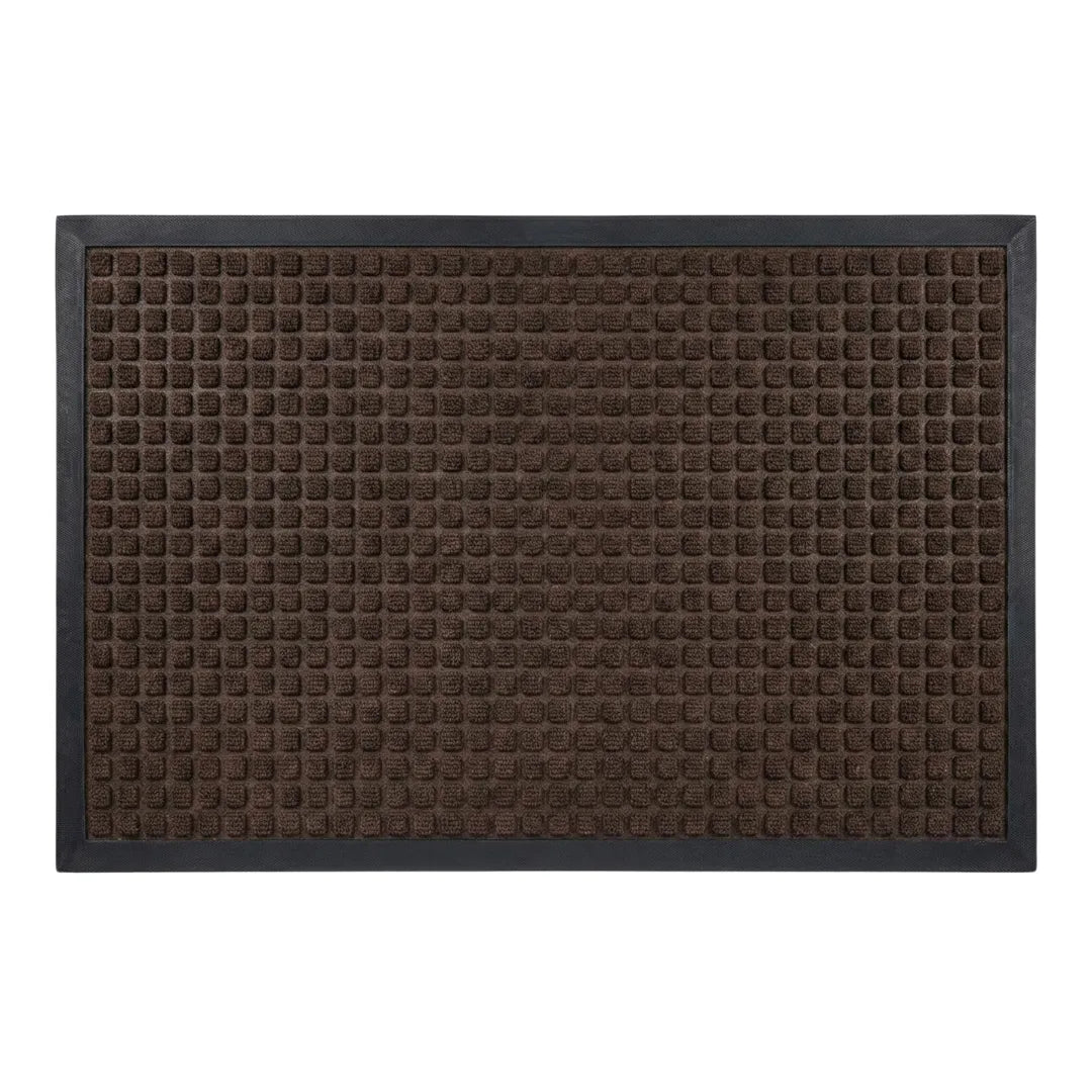 A&L Mat °11 Square Embossed Doormat - Non Slip Indoor Outdoor Entrance