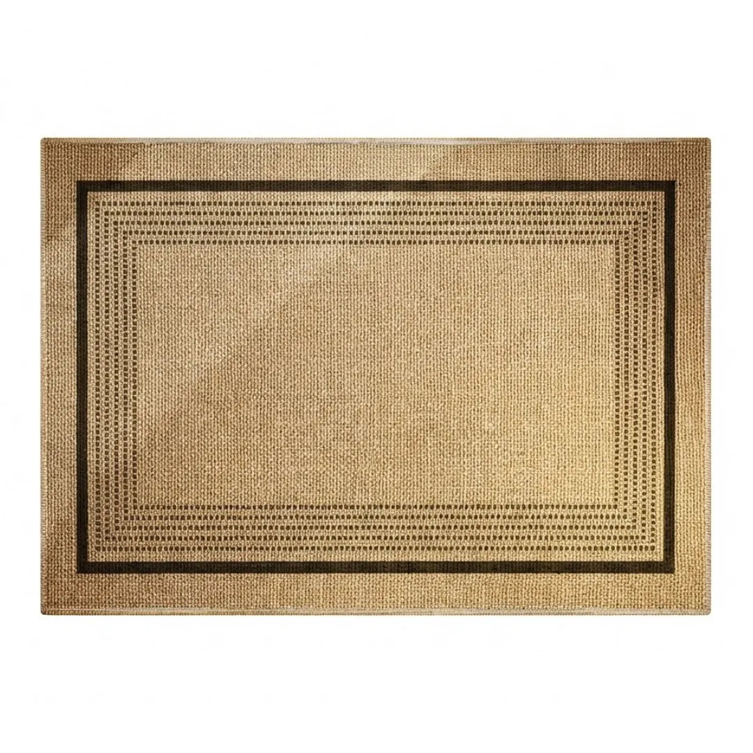 A&L Mat °17 Linen Colour Doormat – Non Slip Rubber Entrance Doormat
