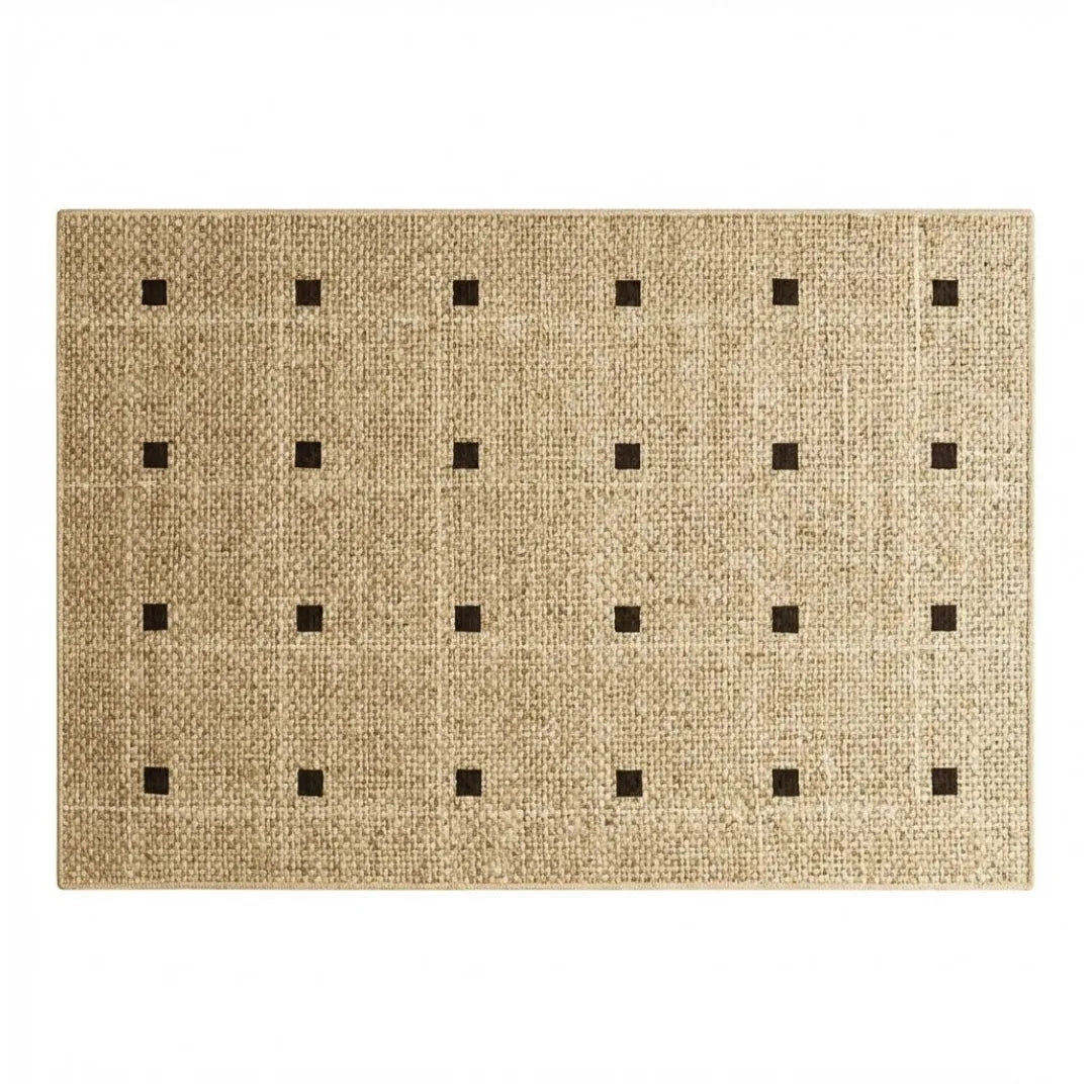 A&L Mat °17 Linen Colour Doormat – Non Slip Rubber Entrance Doormat