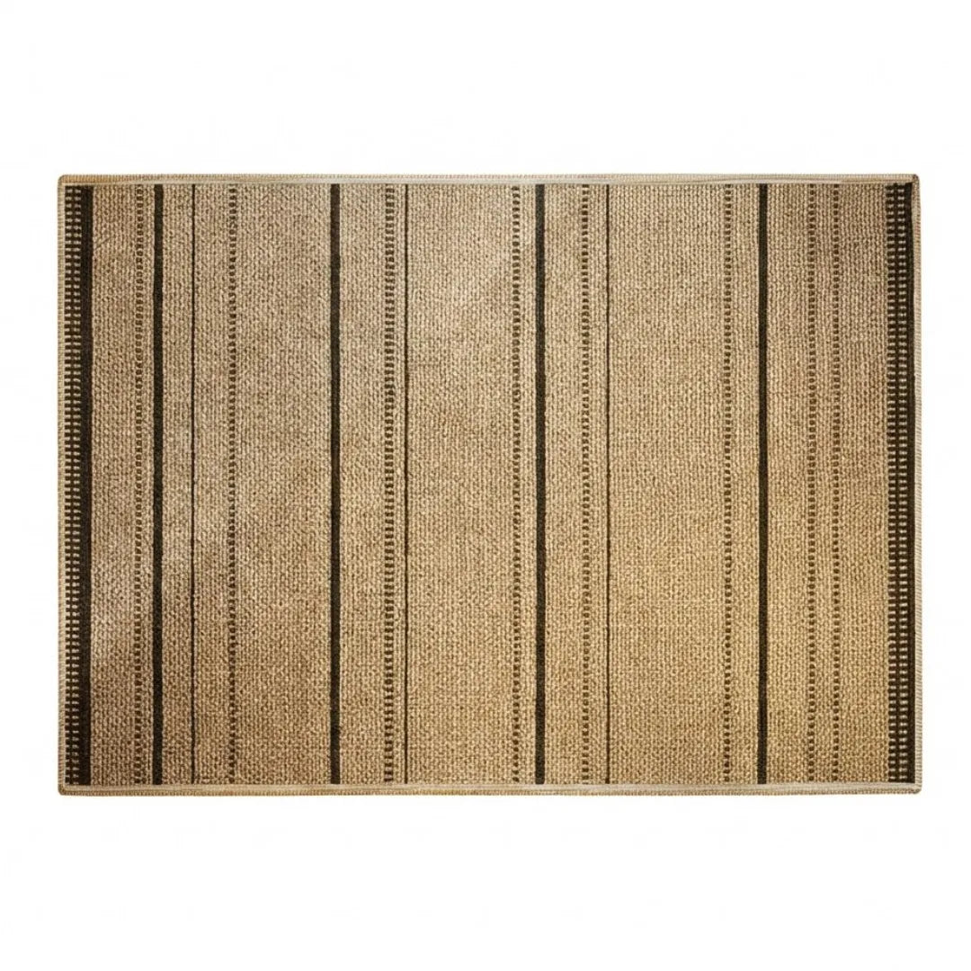 A&L Mat °17 Linen Colour Doormat – Non Slip Rubber Entrance Doormat