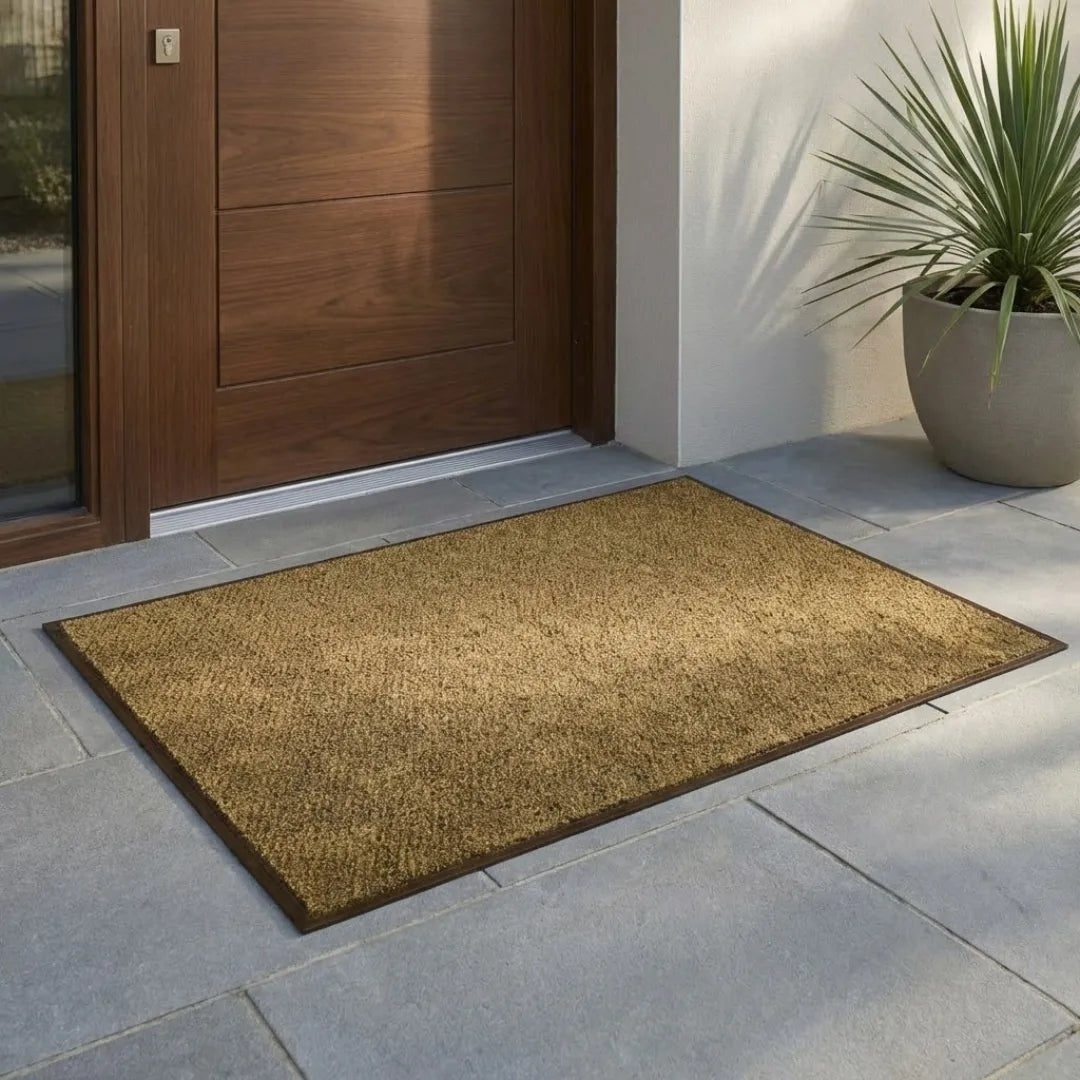 A&L Mat °18 Brown Outdoor Doormat - Heavy Duty and Water Resistant