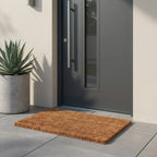 A&L Mat °19 Natural Coir Doormat - Indoor and Outdoor Entrance Mat