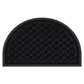 A&L Mat °21 Half Moon Doormat – Non Slip Rubber Entrance Doormat