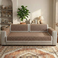 A&L Sofa °09 Cotton Linen Sofa Cover - Non Slip Furniture Protector