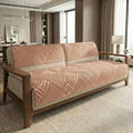 A&L Sofa °31 Plush Velvet Sofa Cover - Geometric Settee Covers
