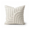A&L °03 Modern Cushion Covers – Geometric Tufted Arch Pattern