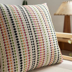 A&L °05 Textured Scatter Cushion Cover – Modern Woven Stripe Design