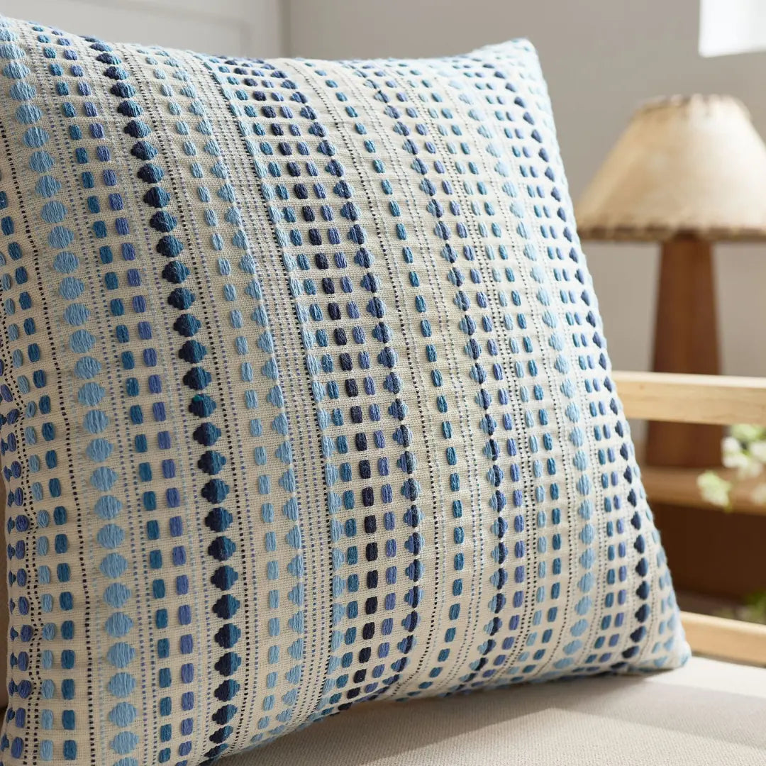 A&L °05 Modern Cushion Covers – Geometric Embroidered Cushion
