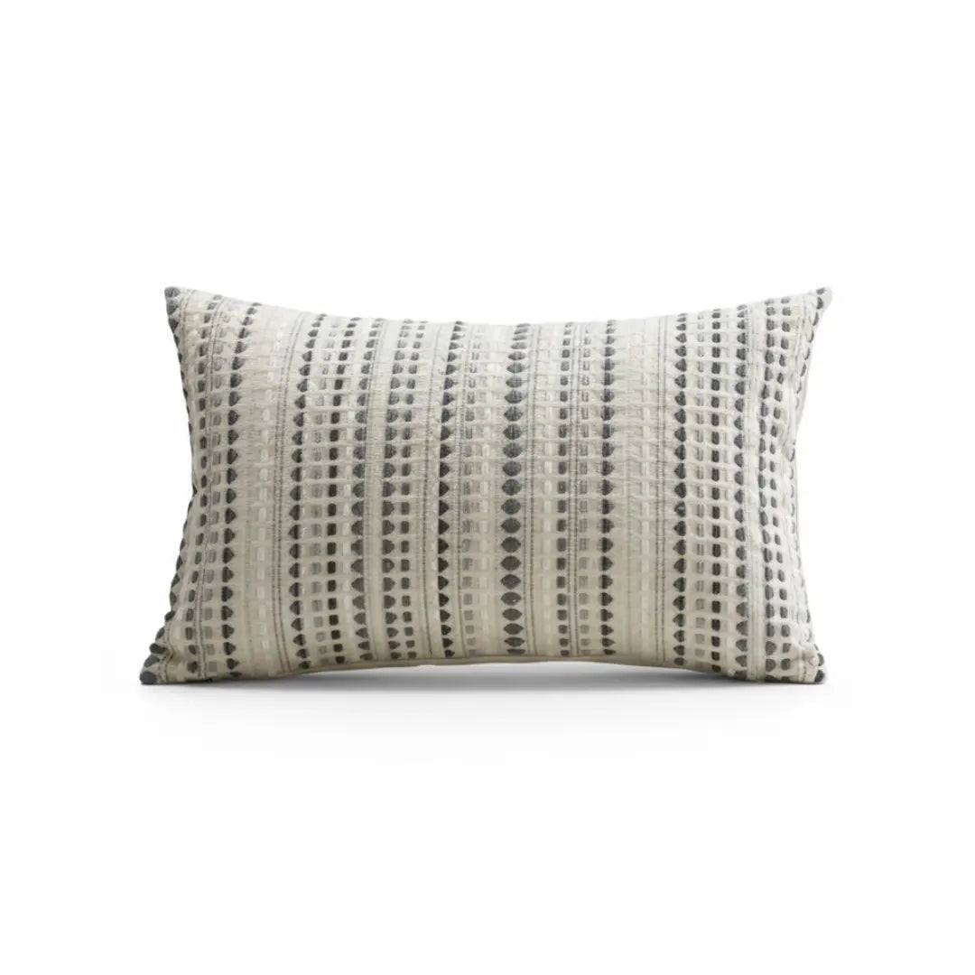 A&L °06 Modern Cushion Covers – Geometric Embroidered Cushion