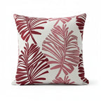 A&L °101 Leaf Pattern Cushion Cover - Decorative Throw Cushion