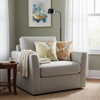 A&L °101 Leaf Pattern Cushion Cover - Decorative Throw Cushion