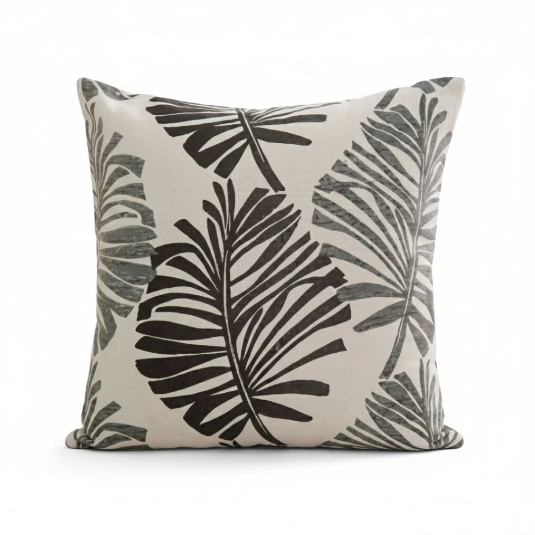 A&L °101 Leaf Pattern Cushion Cover - Decorative Throw Cushion