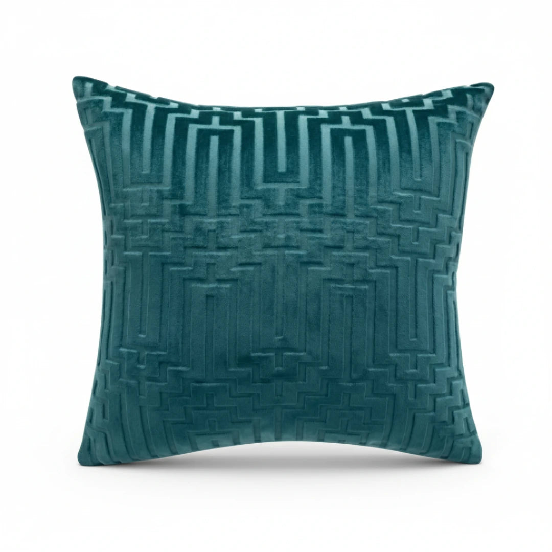 A&L °102 Velvet Cushion Cover - Geometric Modern Scatter Cushion