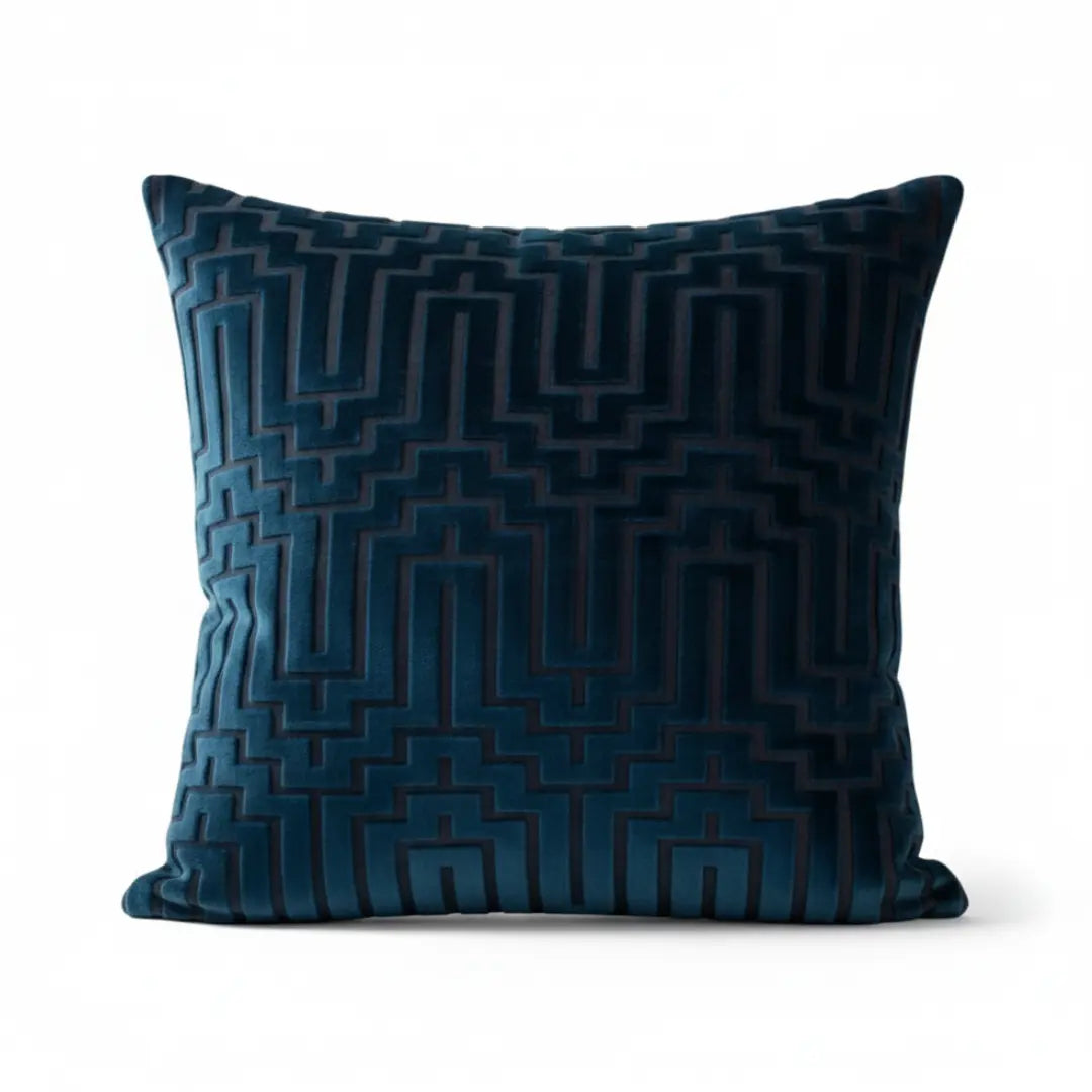 A&L °102 Velvet Cushion Cover - Geometric Modern Scatter Cushion